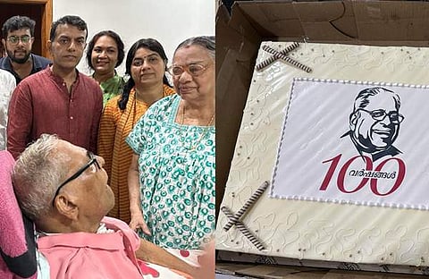 വിഎസിന്റെ പിറന്നാൾ ആഘോഷ ചിത്രങ്ങൾ/ ഫെയ്സ്ബുക്ക്