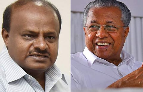 എച്ച്ഡി കുമാരസ്വാമി, പിണറായി വിജയന്