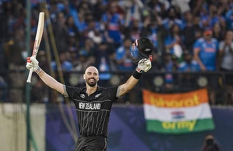 സെഞ്ച്വറി നേടിയ ഡാരിൽ മിച്ചൽ/ പിടിഐ