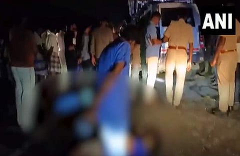 തിരുവണ്ണാമലൈ വാഹനാപകടം/ എഎൻഐ