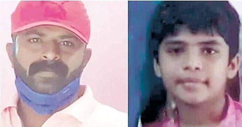 മരിച്ച ജോജിയും മകനും/ഫയല്