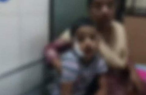 തെരുവുനായ ആക്രമണത്തിനിരയായ കുട്ടി/ ടിവി ദൃശ്യം