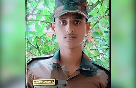 അഗ്നിവീർ അക്ഷയ് ലക്ഷ്മൺ/ എഎൻഐ