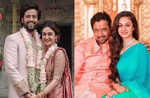 ഐശ്വര്യയും ഉമാപതിയും, ഐശ്വര്യ അർജുനൊപ്പം/ ഇൻസ്റ്റഗ്രാം