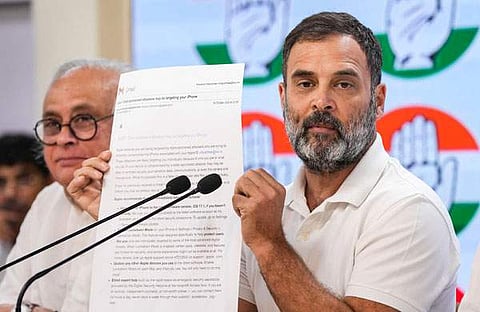 രാഹുൽ ഗാന്ധിയുടെ വാർത്താസമ്മേളനം/ പിടിഐ