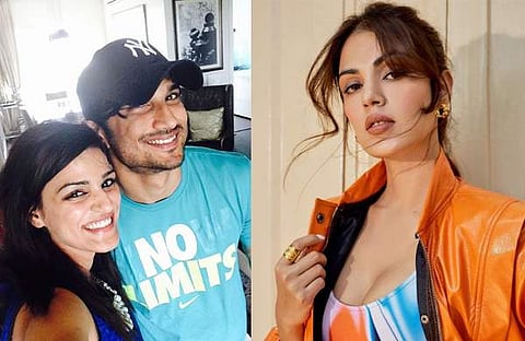 സുശാന്ത് സിങ് രാജ്പുത്തും സഹോദരി ശ്വേതയും, റിയ ചക്രബർത്തി/ ഇൻസ്റ്റഗ്രാം