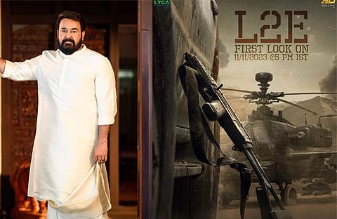 മോഹന്ലാൽ, എമ്പുരാൻ പോസ്റ്റർ/ ഫെയ്സ്ബുക്ക്