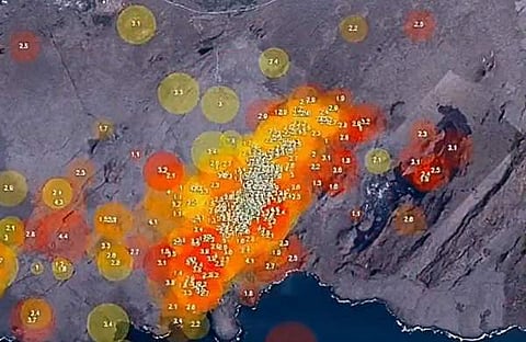 ഐസ്ലാൻഡിൽ തുടർച്ചയായി ഭൂചലനങ്ങൾ/ എക്സ്