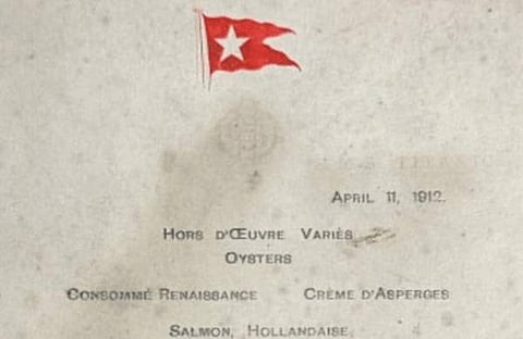 ടൈറ്റാനിക് മെനു/ എക്സ്