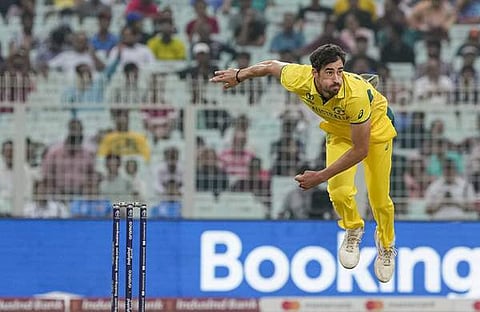 സ്റ്റാർക്കിന്റെ ബൗളിങ്/ പിടിഐ