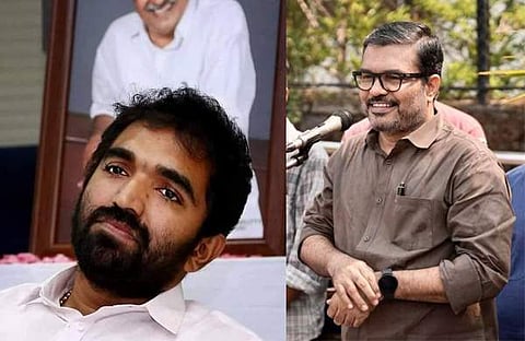 ചാണ്ടി ഉമ്മൻ, എംബി രാജേഷ്/ ഫെയ്സ്ബുക്ക്