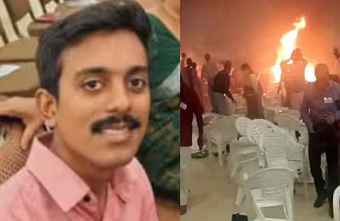 പ്രവീൺ, സ്ഫോടന ദൃശ്യം