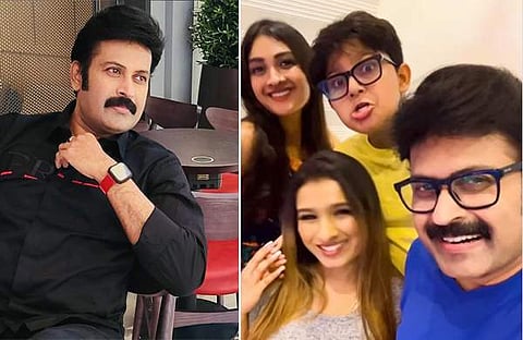 മനോജ് കെ ജയൻ മക്കൾക്കൊപ്പം/ ഇൻസ്റ്റഗ്രാം