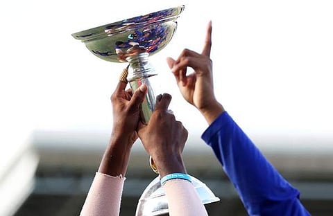 അണ്ടർ 19 ലോകകപ്പ് ട്രോഫി