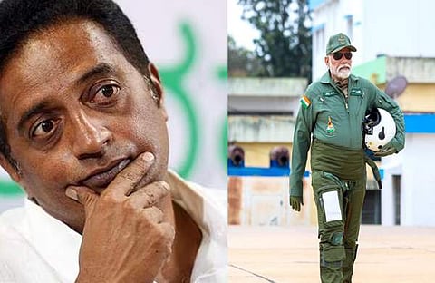 പ്രകാശ് രാജ്, നരേന്ദ്ര മോദി/ എക്സ്