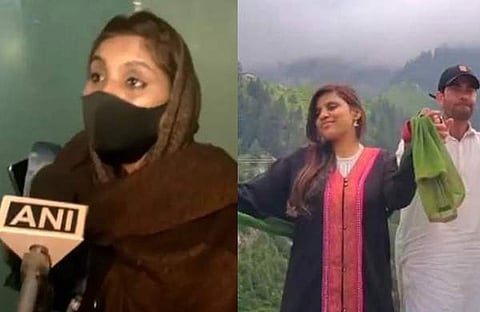 അഞ്ജു തിരിച്ചെത്തിയപ്പോള്, അഞ്ജു- നസ്റുല്ല/എഎന്ഐ, ട്വിറ്റര്