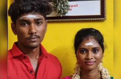 കൊല്ലപ്പെട്ട മാരിശെൽവവും കാർത്തികയും/ ടിവി ദൃശ്യം