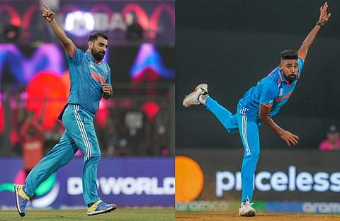 മുഹമ്മദ് ഷമി, മുഹമ്മദ് സിറാജ്/ പിടിഐ