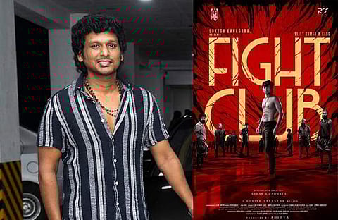 ലോകേഷ് കനകരാജ്, ഫൈറ്റ് ക്ലബ് പോസ്റ്റർ/ചിത്രം: ഫെയ്സ്ബുക്ക്