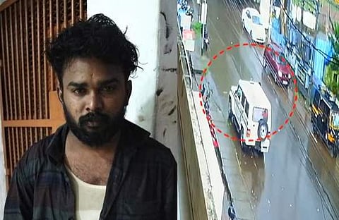 ശ്രീജിത്ത്; ജീപ്പ് തകർക്കുന്നതിന്റെ സിസിടിവി ദൃശ്യങ്ങൾ