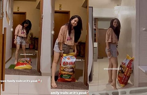 മോളെ ട്രോളുന്ന അമ്മ/ വിഡിയോ സ്ക്രീൻഷോട്ട്