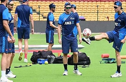 ന്യൂസിലന്ഡ് ടീം പരിശിലനത്തിൽ/ ഫയൽ