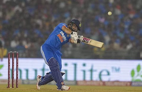 റിങ്കു സിങ്ങിന്റെ ബാറ്റിങ്/ചിത്രം: പിടിഐ