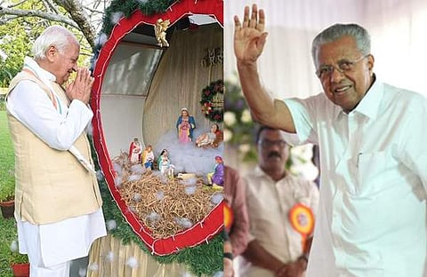 ഗവർണർ ആരിഫ് മുഹമ്മദ് ഖാൻ, മുഖ്യമന്ത്രി പിണറായി വിജയൻ/ ഫെയ്സ്ബുക്ക്