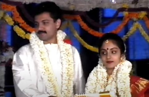 സിന്ധു- കൃഷ്ണ കുമാർ വിവാഹ വിഡിയോയിൽ നിന്ന്