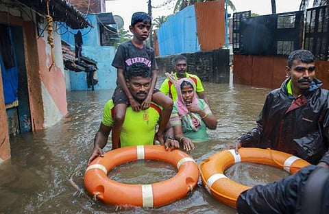 തമിഴ്നാട്ടിൽ മഴ കനക്കുന്നു/ പിടിഐ