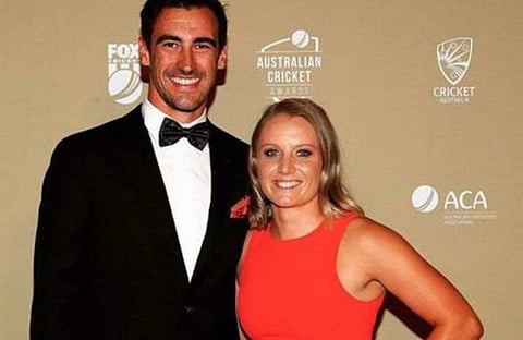 മിച്ചല് സ്റ്റാര്ക്ക്, അലീസ ഹീലി/ഫെയ്സ്ബുക്ക്