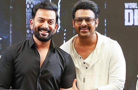 പൃഥ്വിരാജും പ്രഭാസും/ ഫെയ്സ്ബുക്ക്