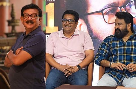 പ്രിയദർശൻ, മോഹൻലാലും ജീത്തു ജോസഫും/ ഫെയ്സ്ബുക്ക്