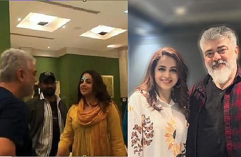 ഭാവനയും അജിത്തും/ഫോട്ടോ: വീഡിയോ സ്ക്രീന്ഷോട്ട്