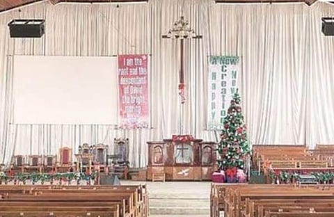 മണിപ്പൂരിലെ പള്ളി/ ഫോട്ടോ: എക്സ്പ്രസ്സ്