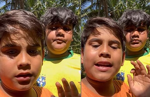 ഇസാൻ മുഹമ്മദ് സുഹൃത്തിനൊപ്പം/ ഇൻസ്റ്റഗ്രാം