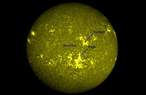 ആദിത്യ എൽ 1 പകർത്തിയ സൂര്യന്റെ ചിത്രങ്ങൾ/ ട്വിറ്റർ
