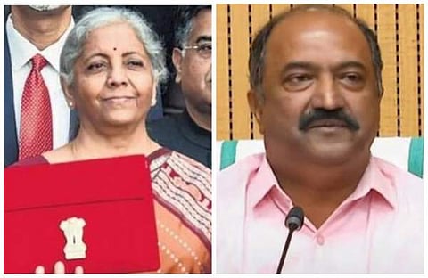 കേന്ദ്ര ധനമന്ത്രി ബജറ്റ് അവതരണത്തിന് എത്തുന്നു, കെഎന് ബാലഗോപാല്/ഫയല്