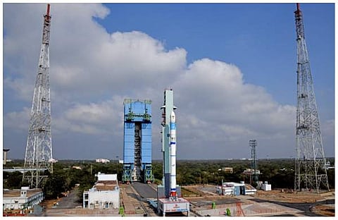 ഐഎസ്ആർഒ ട്വിറ്ററിൽ പങ്കുവച്ച എസ്എസ്എൽവി ഡി2വിന്റെ ചിത്രം