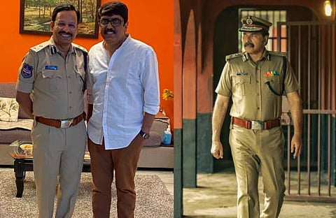 ബി ഉണ്ണികൃഷ്ണൻ വിസി സജ്ജനാർ ഐപിഎസിനൊപ്പം, ക്രിസ്റ്റഫറിൽ മമ്മൂട്ടി