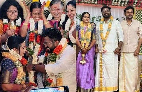 മിത്രന്റെ വിവാഹത്തിൽ നിന്ന്/ ചിത്രം; ട്വിറ്റർ