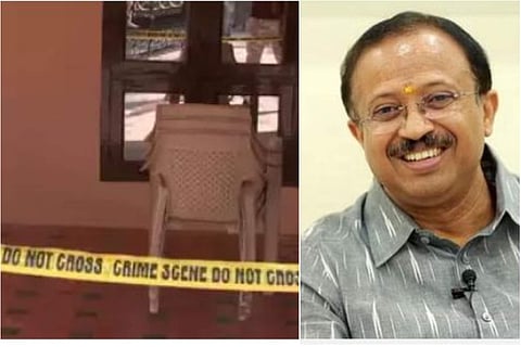 വീട് ആക്രമിച്ച നിലയില്/ എഎന്ഐ