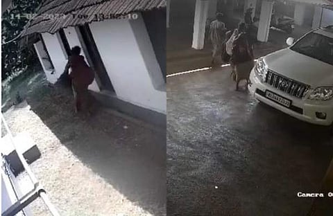 സിസിടിവി ദൃശ്യം