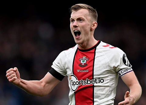 ഗോൾ നേട്ടമാഘോഷിക്കുന്ന ജെയിംസ് വാർഡ് പ്രൗസ്