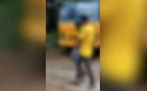 സോഷ്യല് മീഡിയയില് പ്രചരിച്ച വീഡിയോയില് നിന്ന്