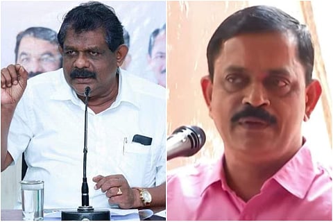 മന്ത്രി ആന്റണി രാജു, സി കെ ഹരികൃഷ്ണന്/ ടിവി ദൃശ്യം