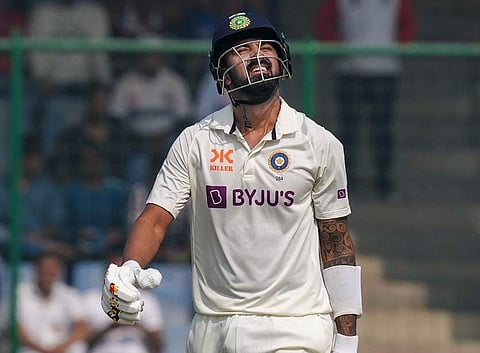 ഓസീസിനെതിരായ രണ്ടാം ടെസ്റ്റിൽ പുറത്തായി മടങ്ങുന്ന രാഹുൽ/ പിടിഐ