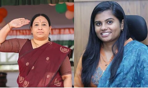 എ ഗീത, ആർ ശ്രീലക്ഷ്മി/ ചിത്രം ഫെയ്സ്ബുക്ക്