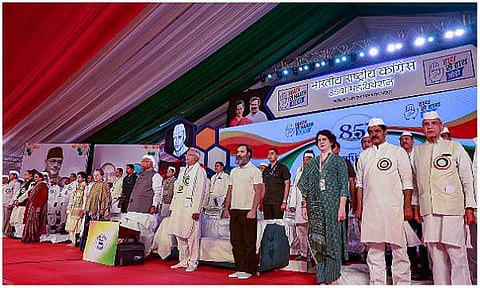 കോൺഗ്രസ് പ്ലീനറി സമ്മേളനത്തിന് ഇന്ന് സമാപനം/ ചിത്രം പിടിഐ