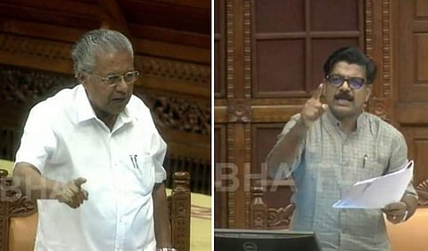 പിണറായി വിജയന് - മാത്യു കുഴല്നാടന്